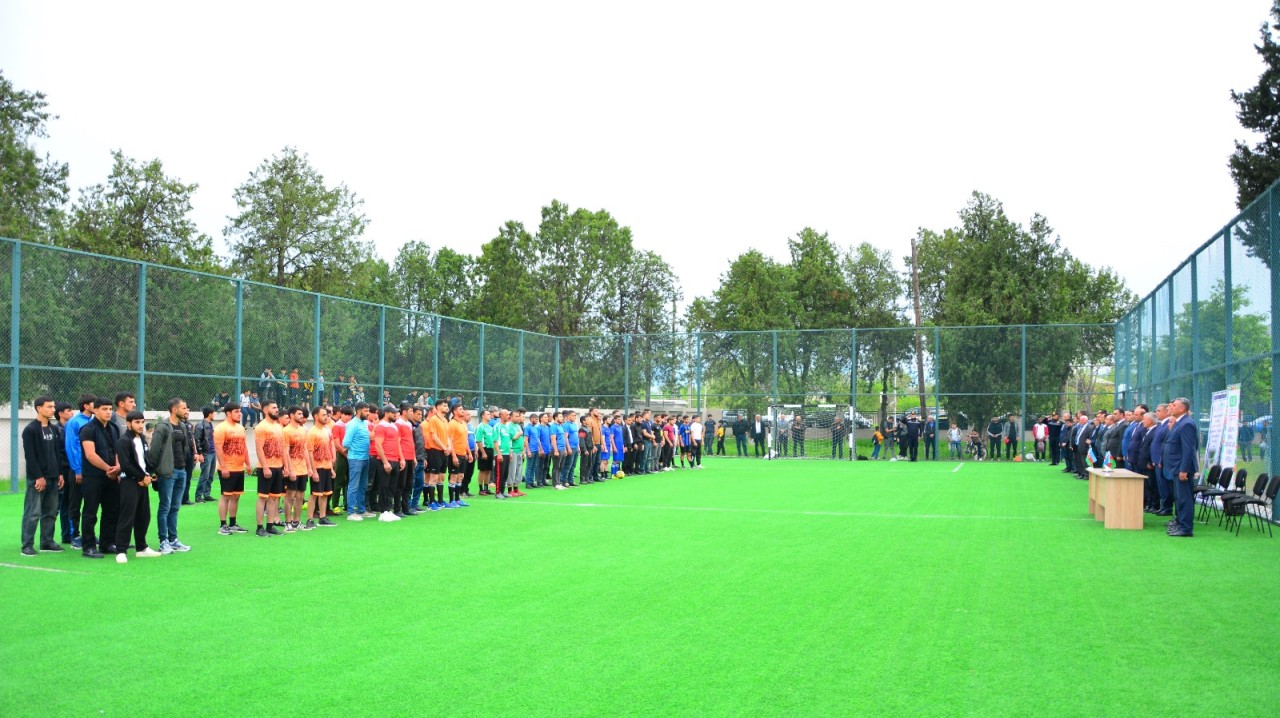 Ağstafada Heydər Əliyevə həsr olunmuş minifutbol turnirinə start verilib - FOTOLAR